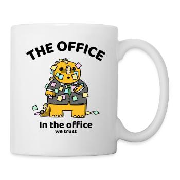 In the office, we trust - The office - Tasse - Weiß - Rechts