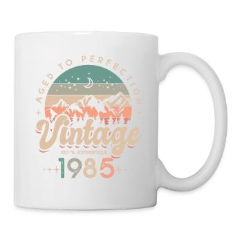 1985 Vintage Birthday Born in 1985 - Mug - white - Right
