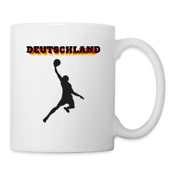 Basketball Win Germany - Mug - white - Right