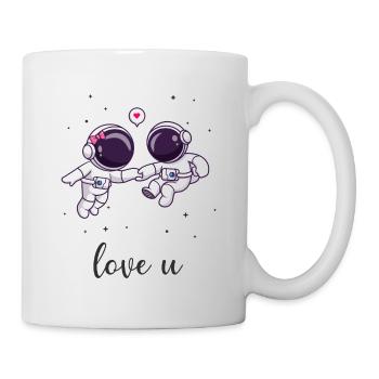 Love You Valentine's Day T-Shirt - A Romance Gift - Mug - white - Right