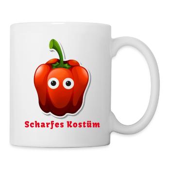 Spicy costume,costume, habanero,chilli - Mug - white - Right