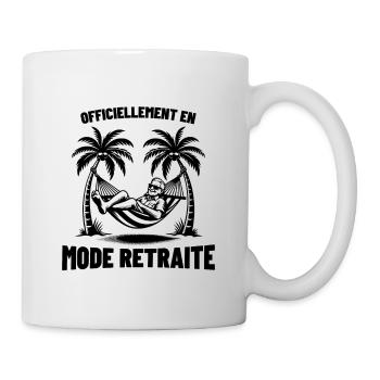 mode retraite cadeau retraité humour - Mug blanc - blanc - Droite