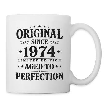 Original depuis 1974 Vintage cadeau d’anniversaire - Mug blanc - blanc - Droite