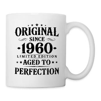 Cadeau d’anniversaire vintage vintage original des années 1960 - Mug blanc - blanc - Droite