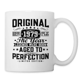 Original 1979 Vintage Vintage Rétro Anniversaire - Mug blanc - blanc - Droite