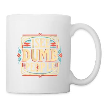 I See Dumb People 12 - Tasse - Weiß - Rechts