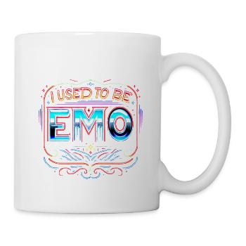 I Used To Be Emo 2 - Tasse - Weiß - Rechts
