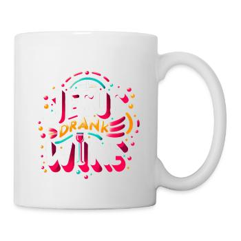 Jesus Drank Wine 11 - Tasse - Weiß - Rechts