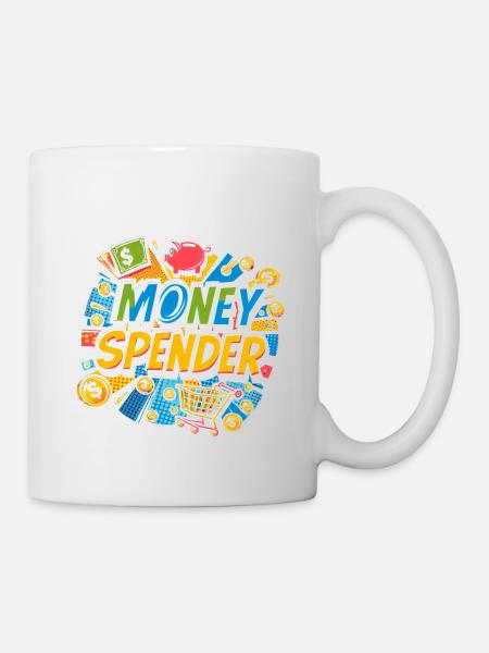 Money Spender 7 - Tasse - Weiß