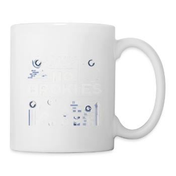 No Brokies 8 - Tasse - Weiß - Rechts