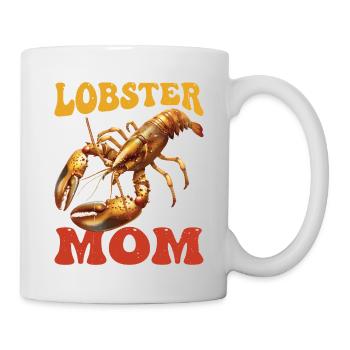 Lobster Mom - Tasse - Weiß - Rechts