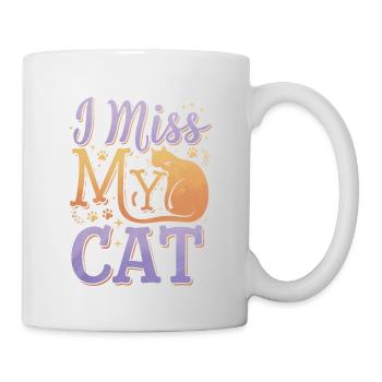 I Miss My Cat 6 - Tasse - Weiß - Rechts