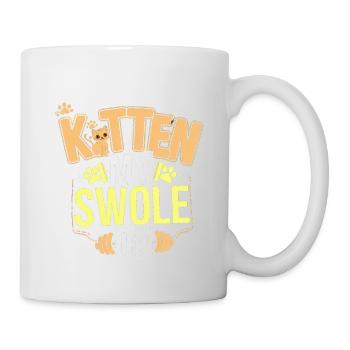 Kitten My Swole On 6 - Tasse - Weiß - Rechts