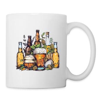 Drink Mode On - Tasse - Weiß - Rechts