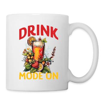 Drink Mode On 2 - Tasse - Weiß - Rechts