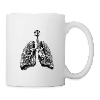 I Survived A Lung Transplant - Tasse - Weiß - Rechts