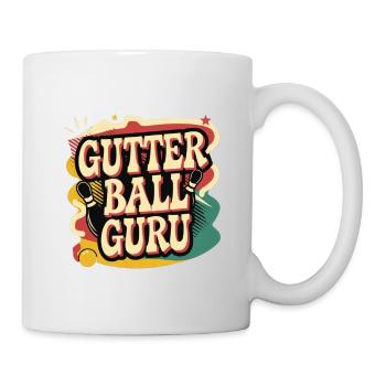 Gutter Ball Guru 10 - Tasse - Weiß - Rechts