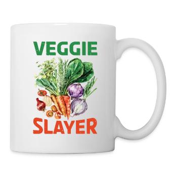 Veggie Slayer - Tasse - Weiß - Rechts