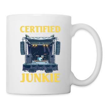 Certified Concert Junkie 14 - Tasse - Weiß - Rechts