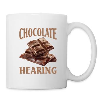 Day 12 Without Chocolate, Lost Hearing In My Eye36 - Tasse - Weiß - Rechts