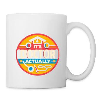 It's Doctor Actually 13 - Tasse - Weiß - Rechts