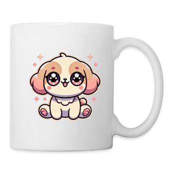 Super Cute Kawaii Baby Dog - Tasse - Weiß - Rechts