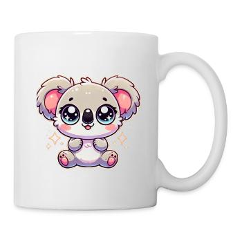 Super Cute Kawaii Baby Koala - Tasse - Weiß - Rechts