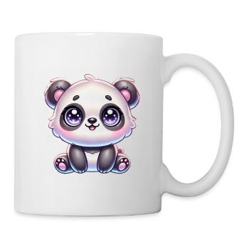 Super Cute Kawaii Baby Panda - Tasse - Weiß - Rechts