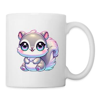 Super Cute Kawaii Baby Squirrel - Tasse - Weiß - Rechts