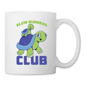 Slow Runners Club 18 - Tasse - Weiß - Rechts
