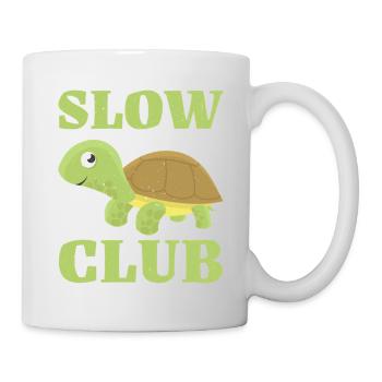 Slow Runners Club 19 - Tasse - Weiß - Rechts