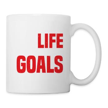 What Is Life Without Goals 34 - Tasse - Weiß - Rechts