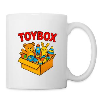 Spielzeugkiste Tiere - Tasse - Weiß - Rechts