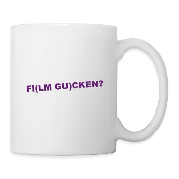 Film Gucken - Tasse - Weiß - Rechts