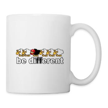 Be Different Motorbike - Mug - white - Right
