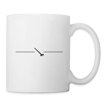 icehockey line icon - Mug - white - Right