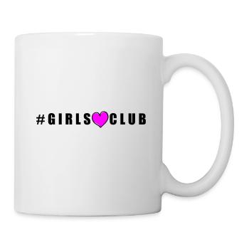 Club filles - Mug blanc - blanc - Droite