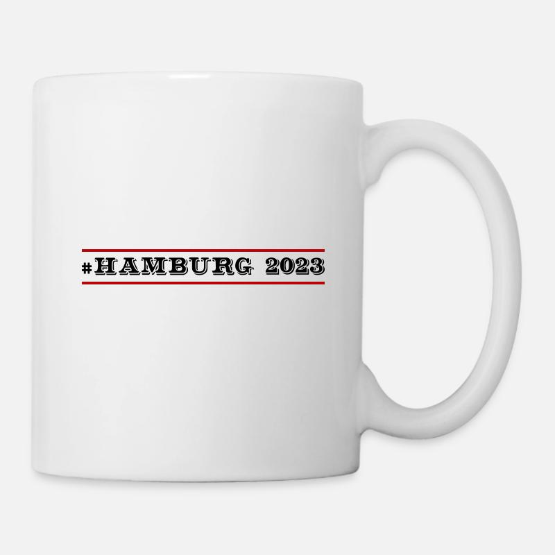 Hamburg 2023 - Tasse - Weiß