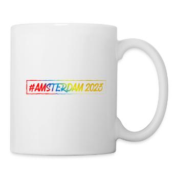 Amsterdam 2023 - Mug blanc - blanc - Droite