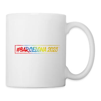 Barcelona 2023 - Tasse - Weiß - Rechts