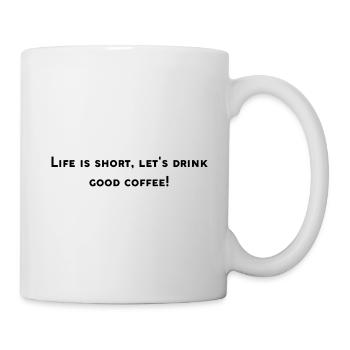 Funny Coffee Design - Mug - white - Right