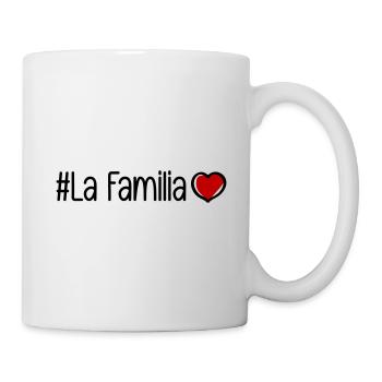 La Familia Herz - Tasse - Weiß - Rechts