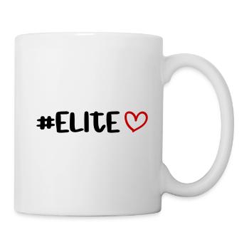 Elite Herz - Tasse - Weiß - Rechts
