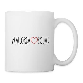 Mallorca Squad Heart - Mug - white - Right