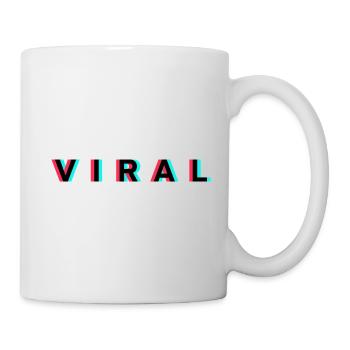 Viral - Tasse - Weiß - Rechts
