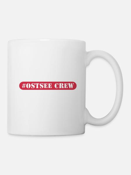Ostsee Crew - Tasse - Weiß