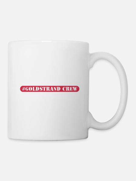 Goldstrand Crew - Tasse - Weiß