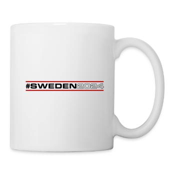 Suède 2024 - Mug blanc - blanc - Droite
