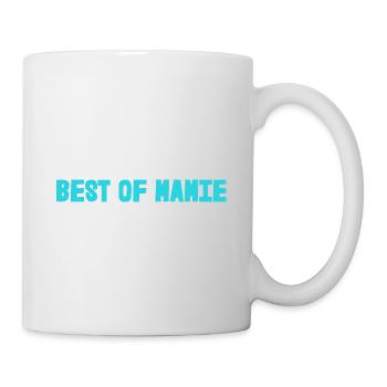 OMA. MUTTERTAG. ALLES GUTE ZUM OMA-TAG. ICH LIEBE DICH - Tasse - Weiß - Rechts