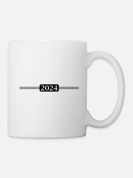 2024 Jahr - Tasse - Weiß